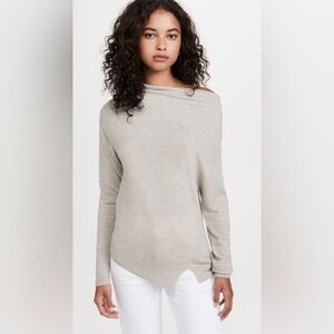 Brochu Walker The Nohr Long Sleeve Off Shoulder  Top